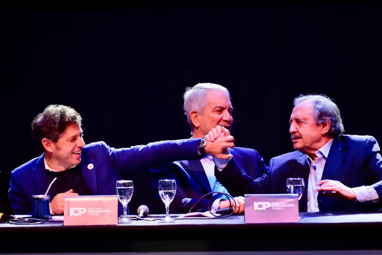 Ricardo Alfonsín junto a Axel Kicillof y Julio Alak Ricardo Alfonsín junto a Axel Kicillof y Julio Alak