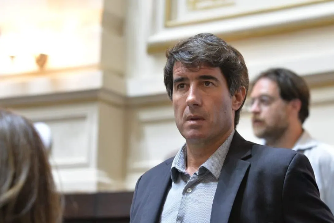 Matías Civale, presidente del bloque Acuerdo Cívico UCR+GEN en Diputados BA