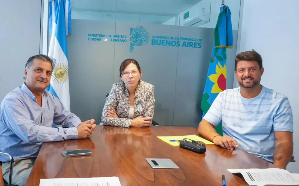 Martín y Nanni se reunieron con la ministra Batakis para seguir impulsando obras en el distrito
