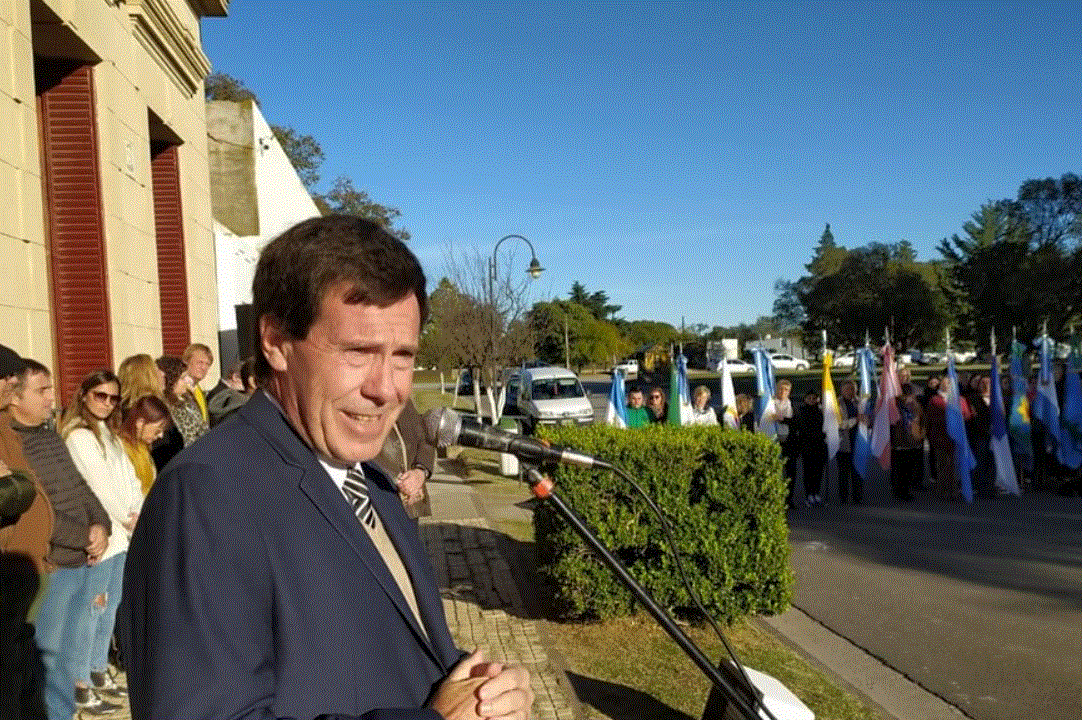 Chalde encabezó el acto principal.