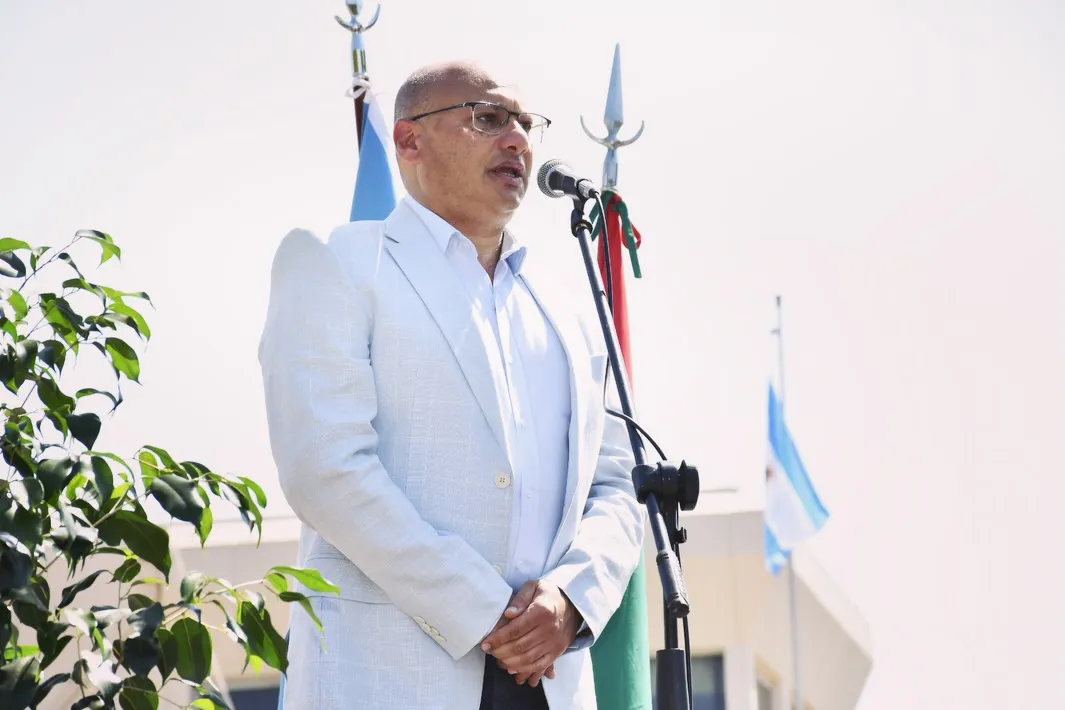 Esteban Reino, intendente de Balcarce.