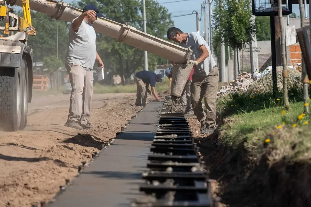 Obra cordón en América