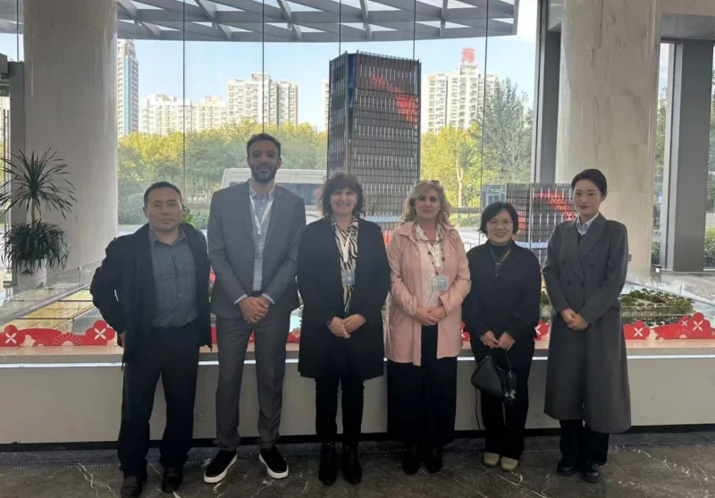 Marcos Paz inició una misión comercial y cooperación en China