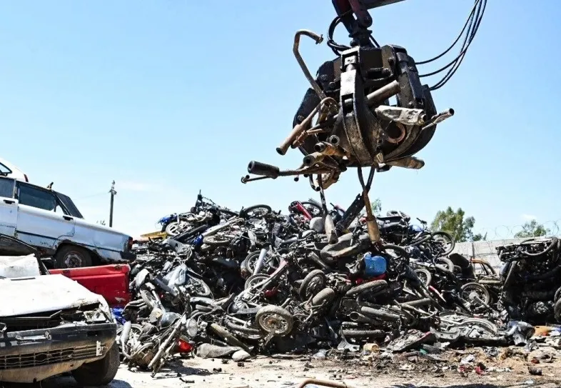 Depósito municipal de vehículos en San Vicente
