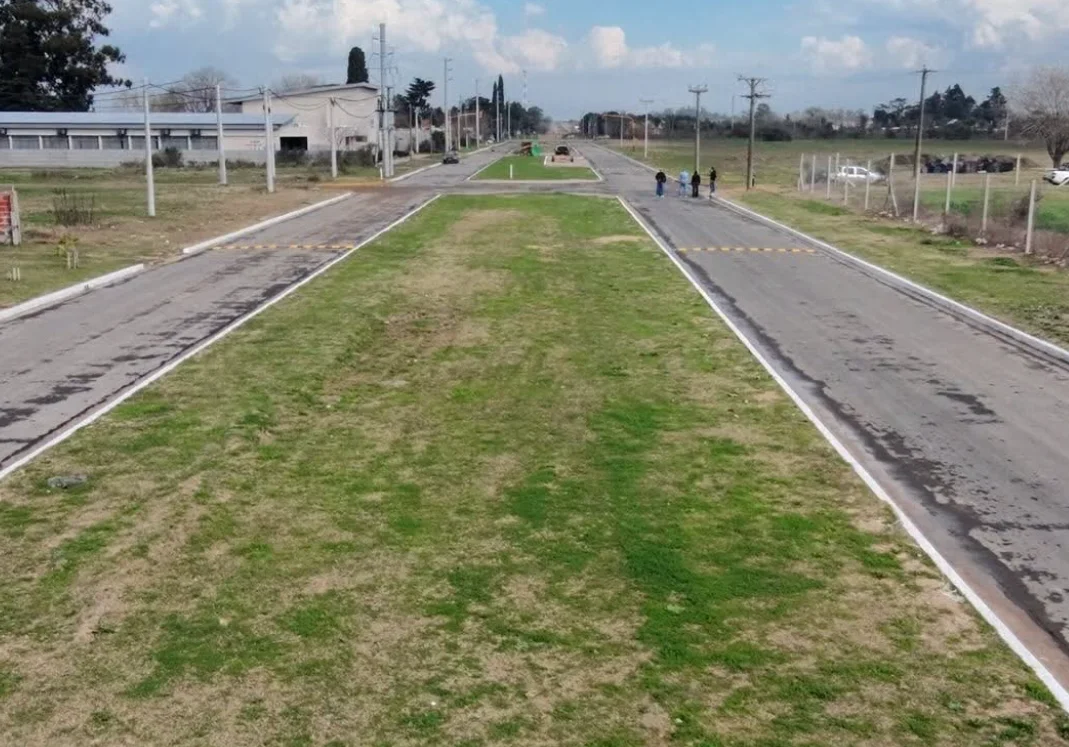 Ramallo transformó la Avenida Mitre con nuevas mejoras urbanas 3