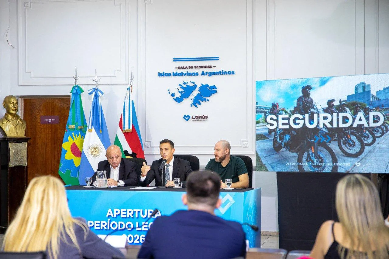 Apertura de Sesiones en Lanús