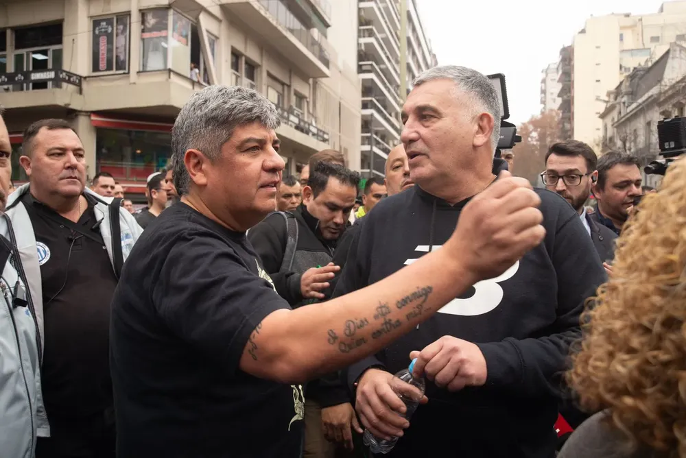 Mario Manrique y Pablo Moyano