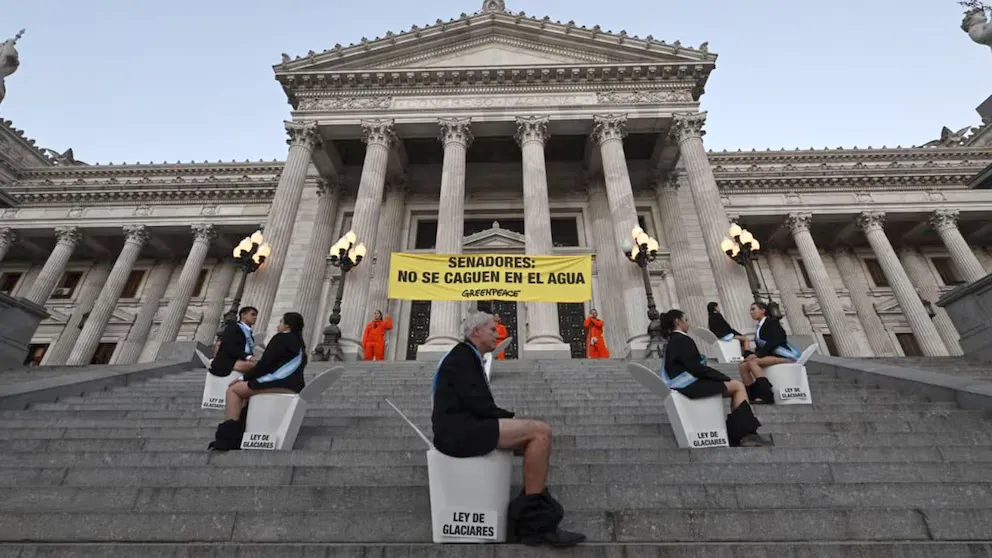 Senado ley de glaciares