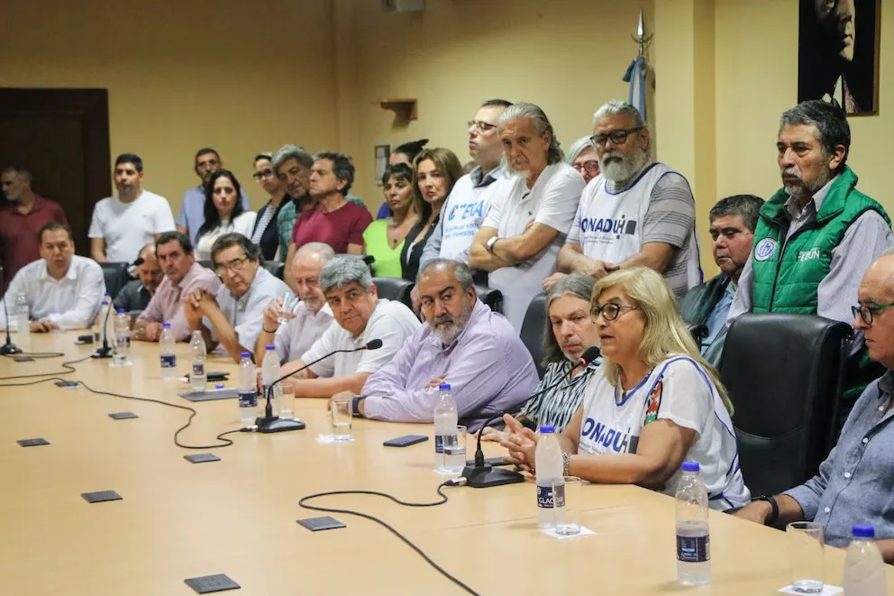 Gremios docentes paro