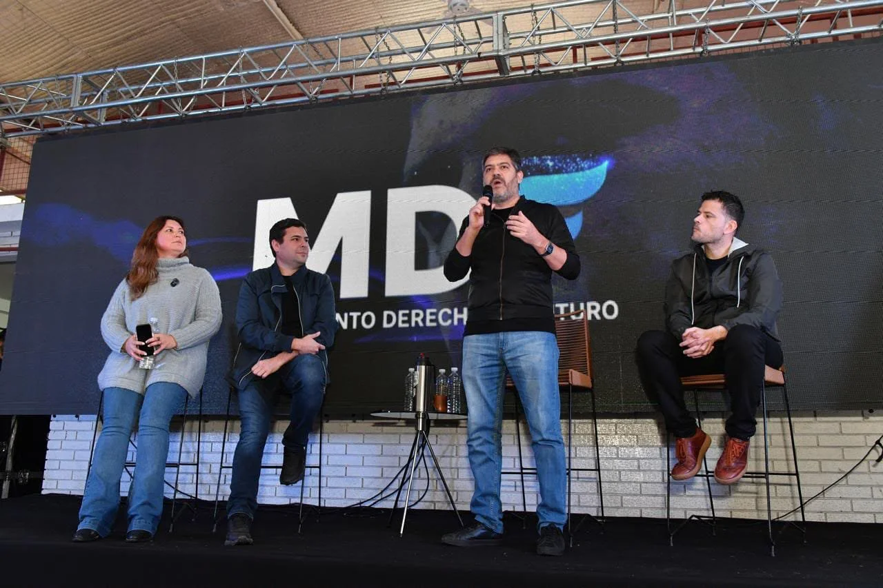 Bianco encabezó una cumbre del MDF en Entre Ríos.