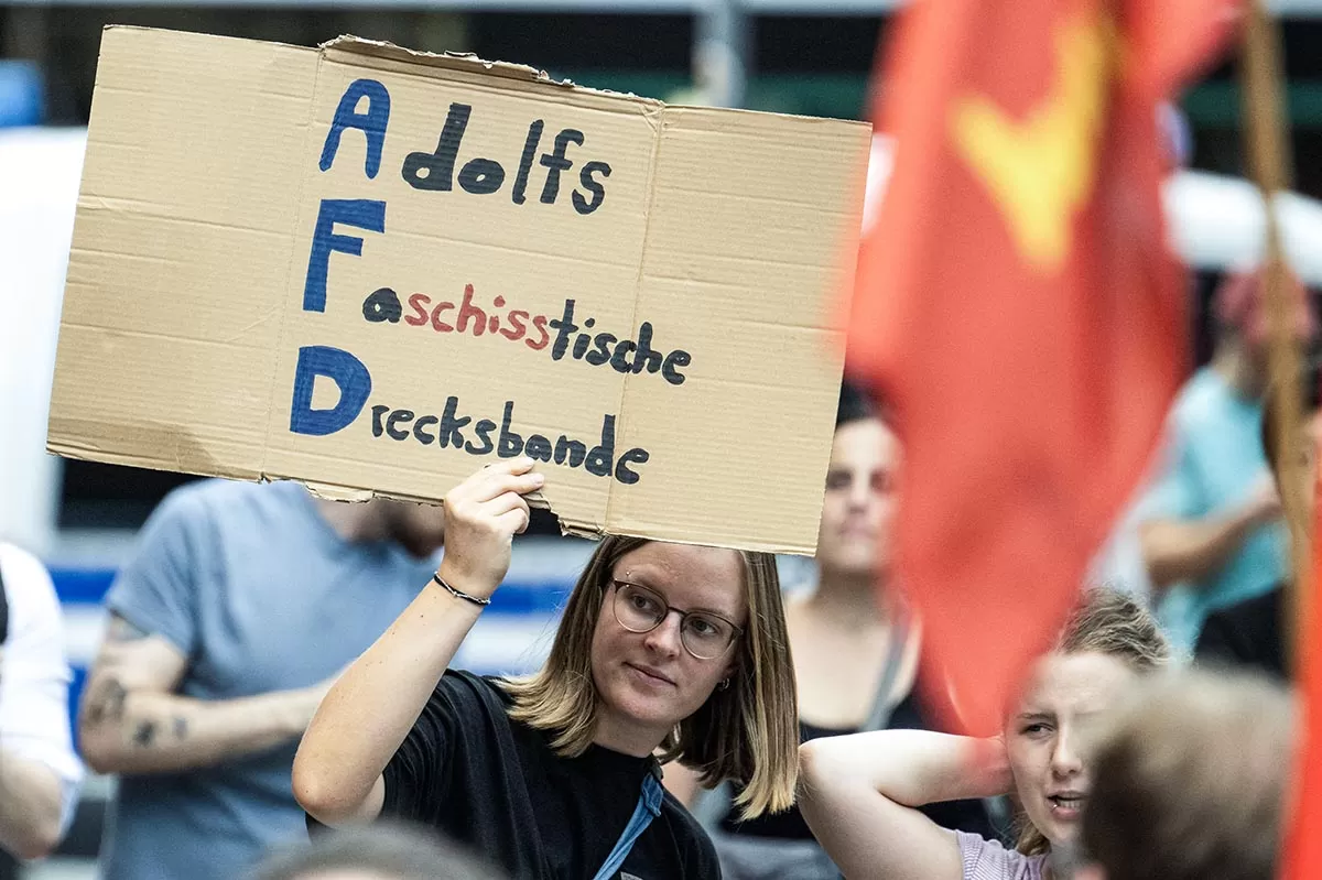 Protesta en Alemania