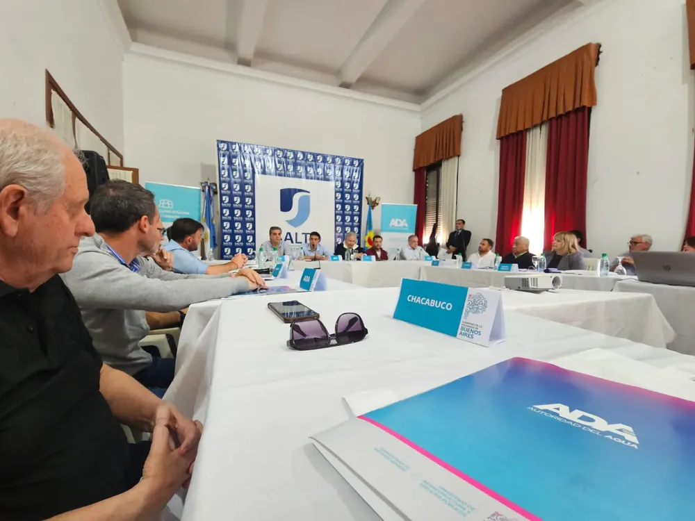 Chacabuco expuso su labor ante el Comité de la Cuenca Hídrica del Río Arrecifes