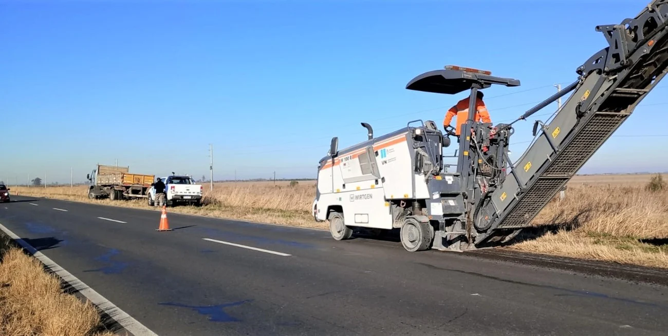 Obras públicas en ruta 11