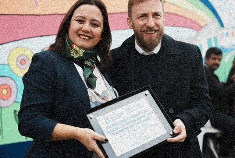 Federico Otermín celebró los 50 años del Jardín Tambor de Tacuarí y anunció mejoras en seguridad para Lomas