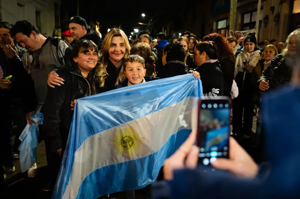 Fassi celebró en Cañuelas.