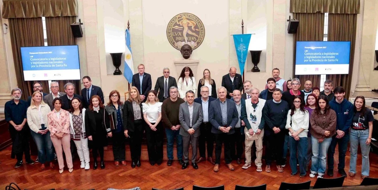 La UNL reunió a legisladores para debatir el financiamiento de las universidades.