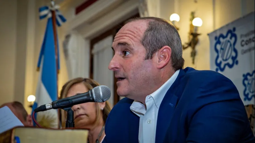 Martín Randazzo, intendente de La Madrid