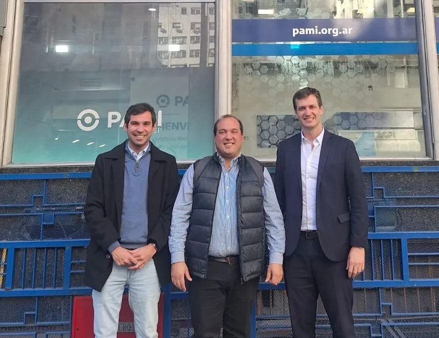 Recoulat realizó gestiones en el PAMI