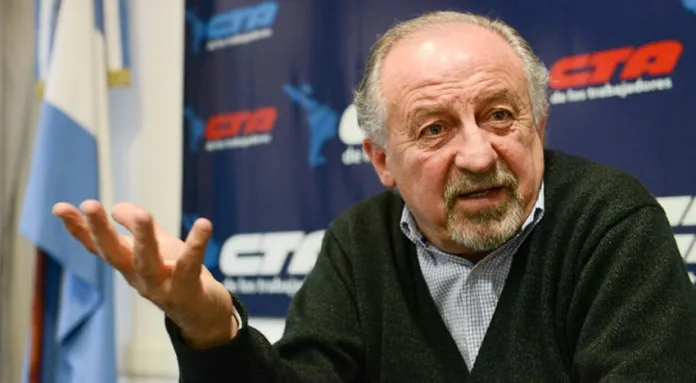 Hugo Yasky, titular de la CTA