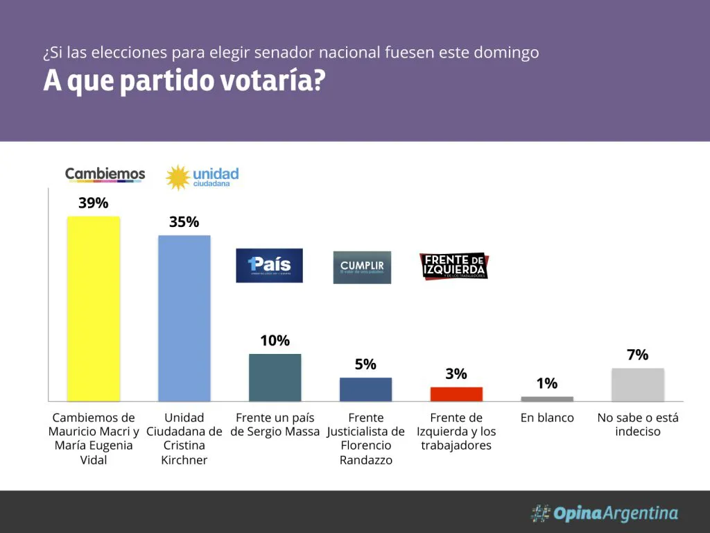 ¿Cuál es el vaticinio para octubre de la encuestadora que acertó el resultado de las PASO?