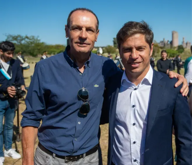 Daniel Stadnik y Axel Kicillof