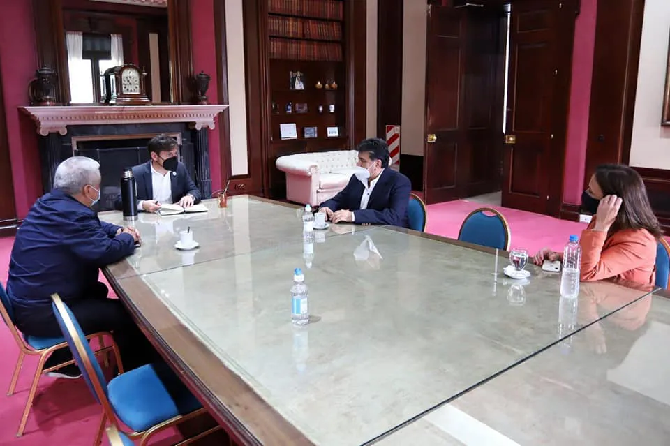 Voytenco se reunió con Kicillof y juntos acordaron dar continuidad a proyectos elaborados por Ayala