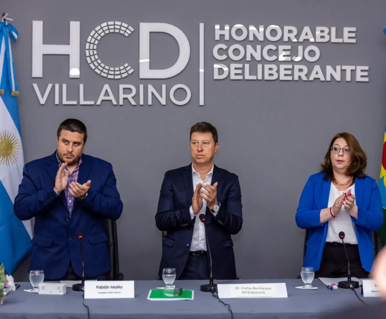 Carlos Bevilacqua, intendente de Villarino