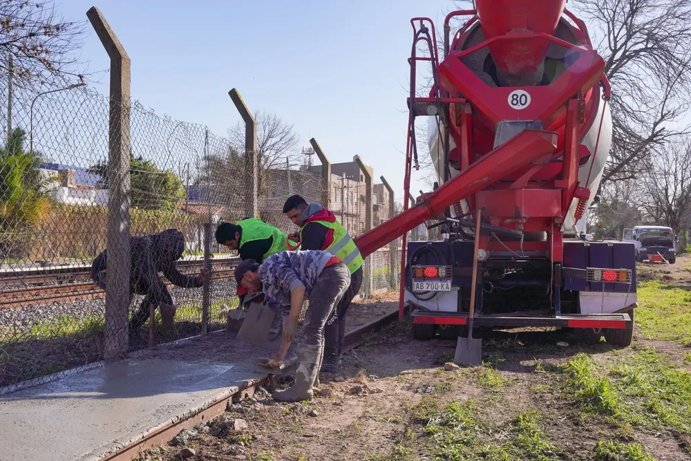 Avanzan las obras en San Martín