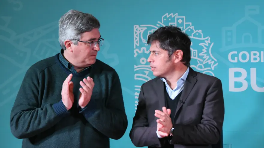 Javier Rodríguez y Axel Kicillof