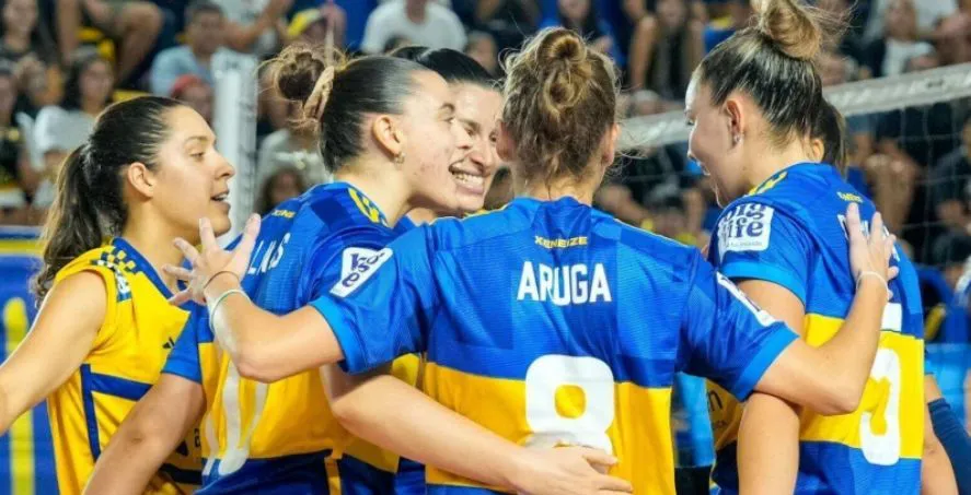 Las chicas del vóley siguen festejando