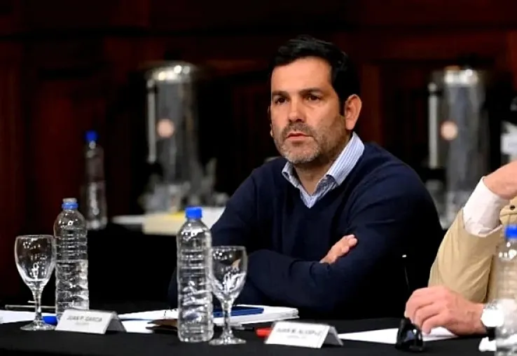 Juan Pablo García, intendente de Dolores