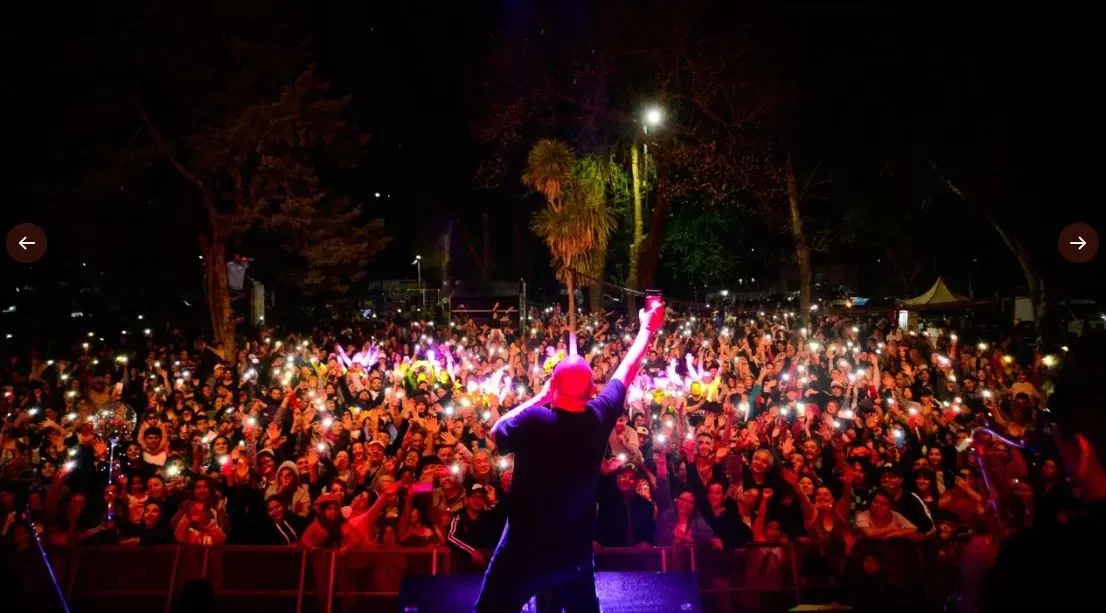 La Mosca le puso el broche de oro a la Fiesta de la Primavera en Glew