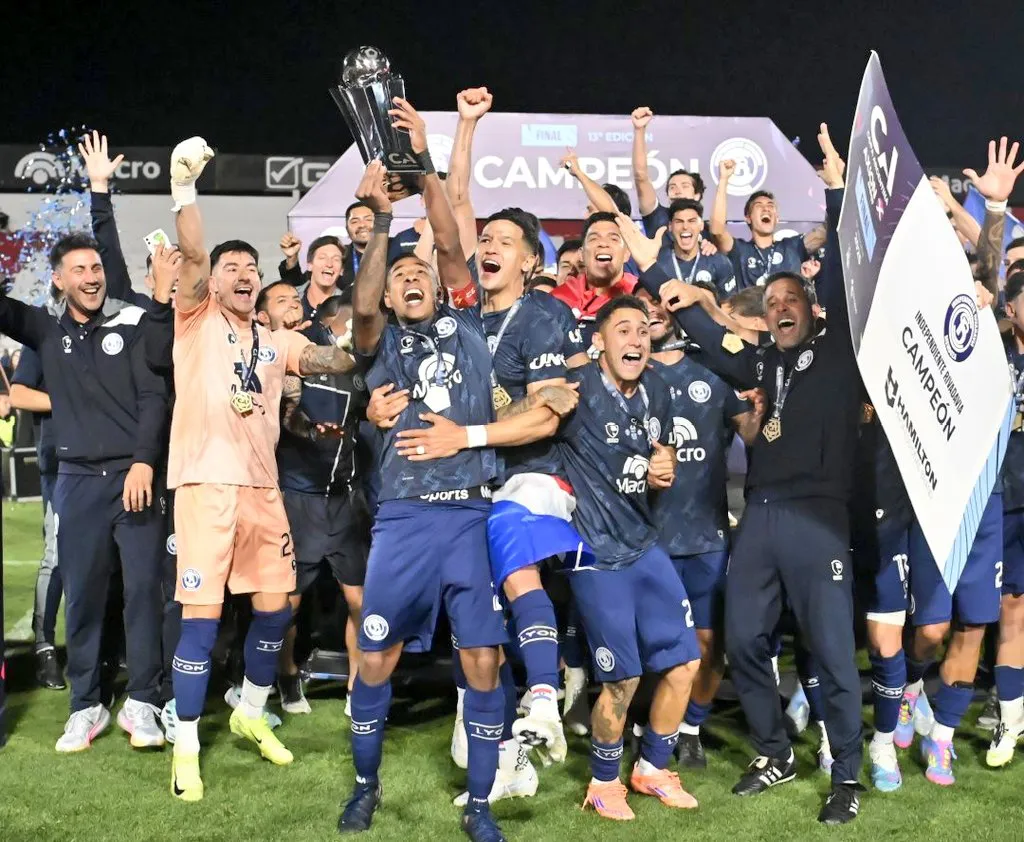 Independiente Rivadavia, nuevo campeón de la Copa Argentina.