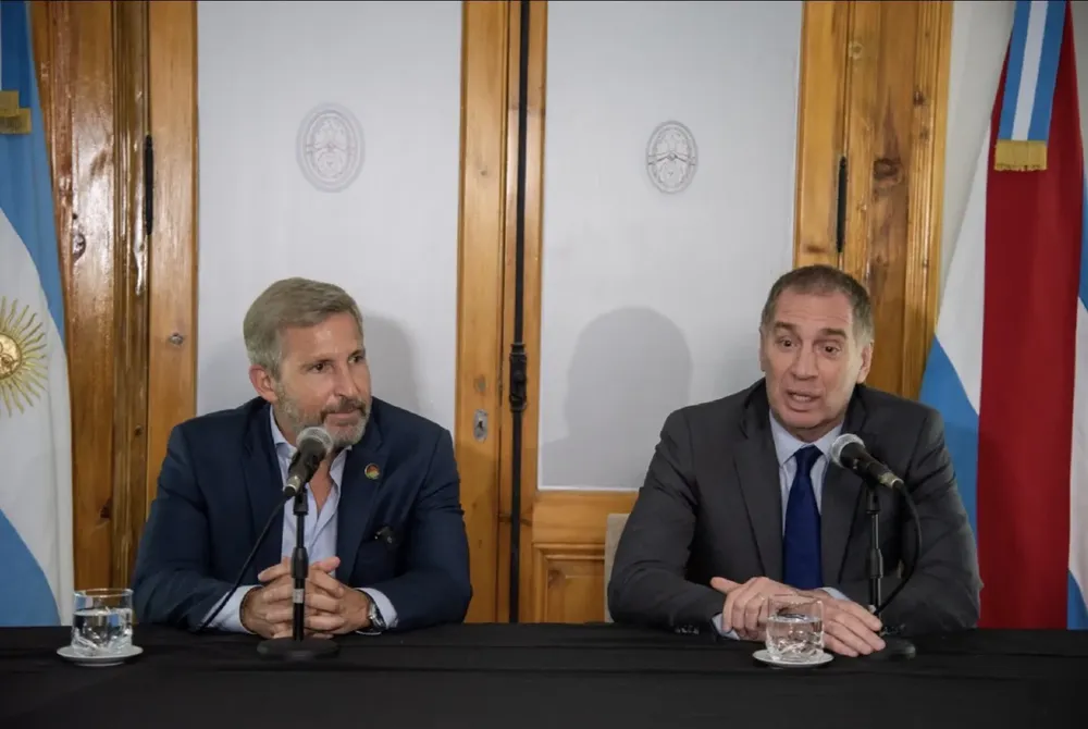 Frigerio recibió a Santilli en Paraná