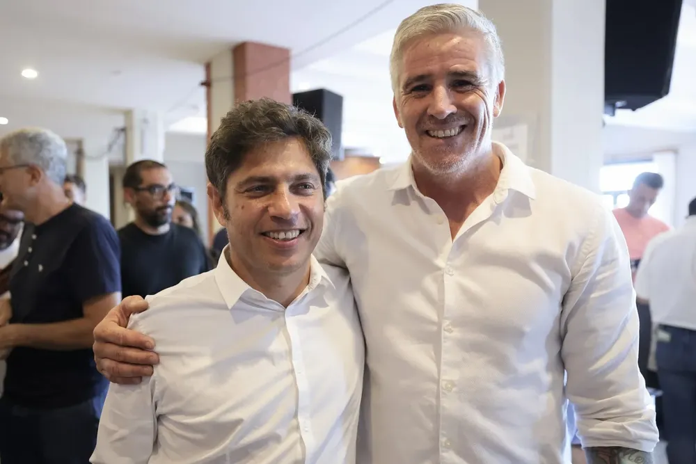 Axel Kicillof y Facundo Diz