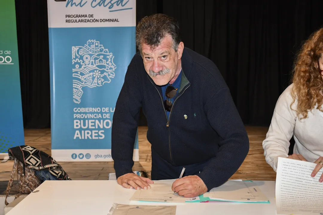 Con respaldo de la Provincia, se llevó a cabo una nueva jornada de firma de escrituras