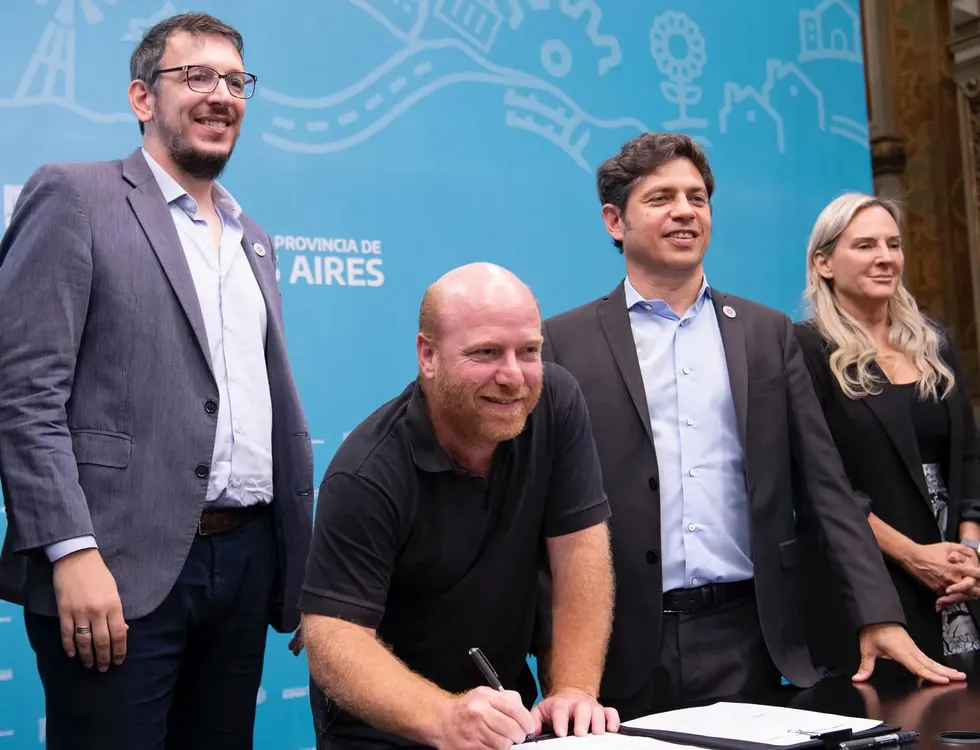 Walter Wischnivetzky y Axel Kicillof