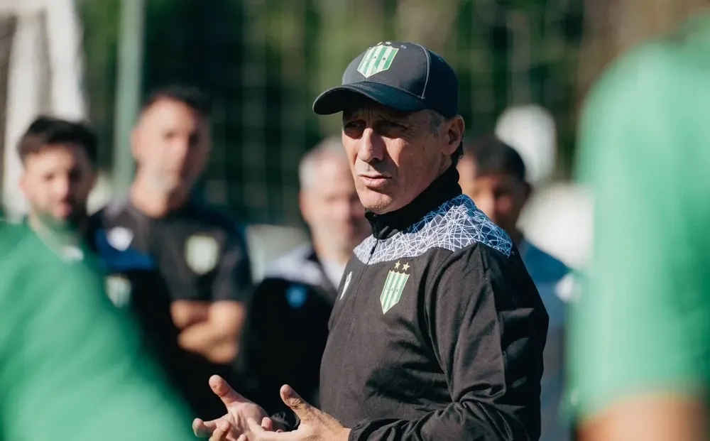 Pedro Troglio, entrenador de Banfield.
