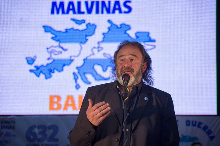 Guillermo de la Fuente, presidente de la Federación bonaerense de Veteranos