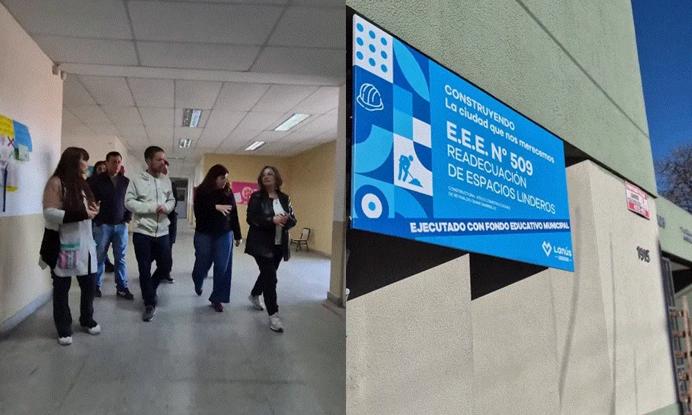 Se lleva adelante una obra integral en la Escuela Especial N°509 de Lanús Este