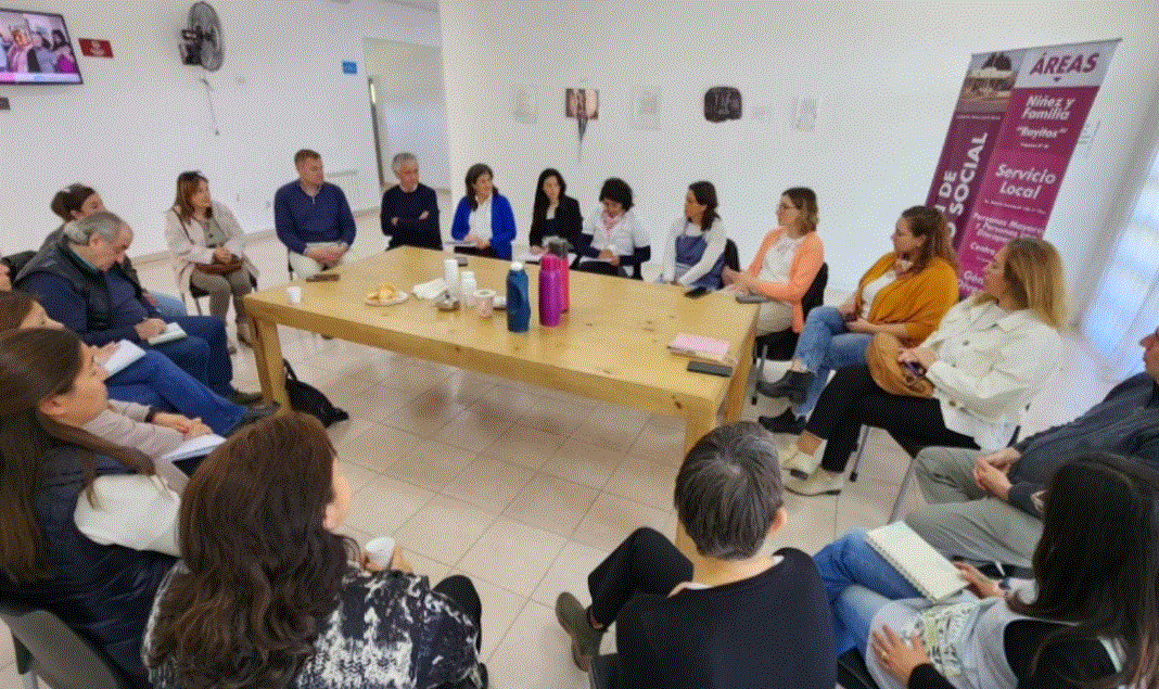 Chalde recibió al titular de la Dirección de Promoción de Derechos para Personas con Discapacidad 2