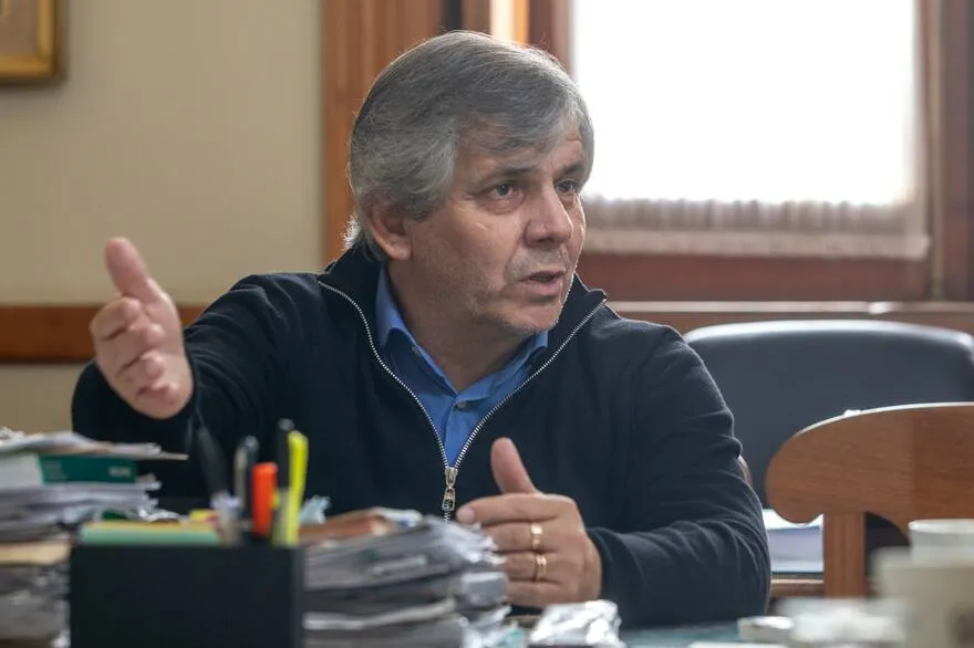 Guillermo Britos, intendente de Chivilcoy