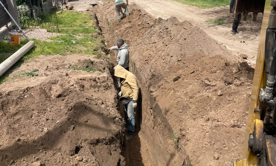 Obras de cloacas en Necochea y Quequén para avanzar con servicios básicos en los barrios 2