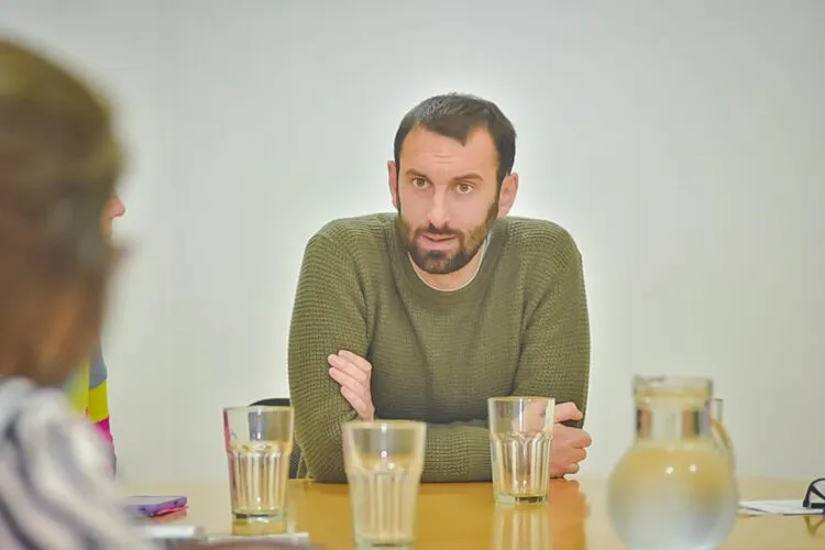 Damian Selci, intendente de Hurlingham