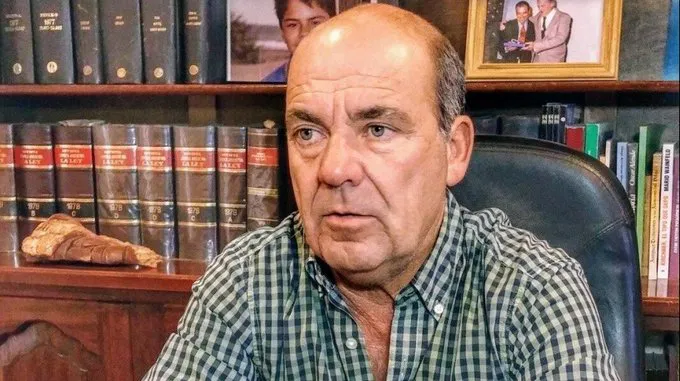 Ricardo Moccero, intendente de Coronel Suárez