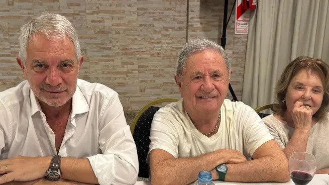 Julio Alak, Eduardo Duhalde y Chiche Duhalde