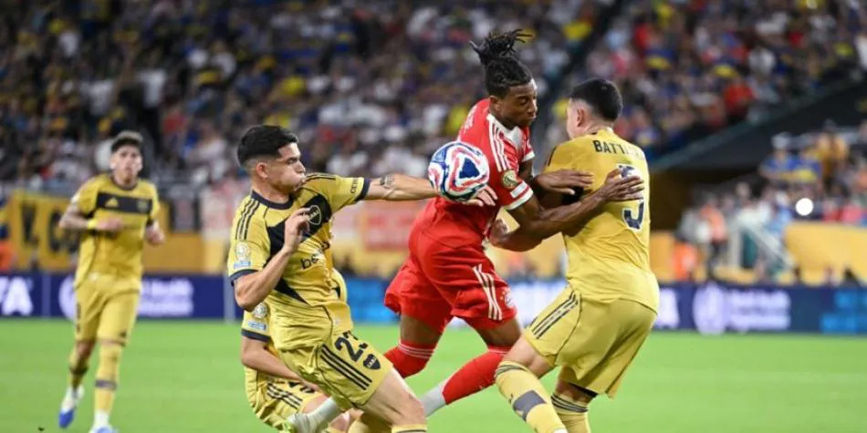 Boca Juniors versus Bayern Munich