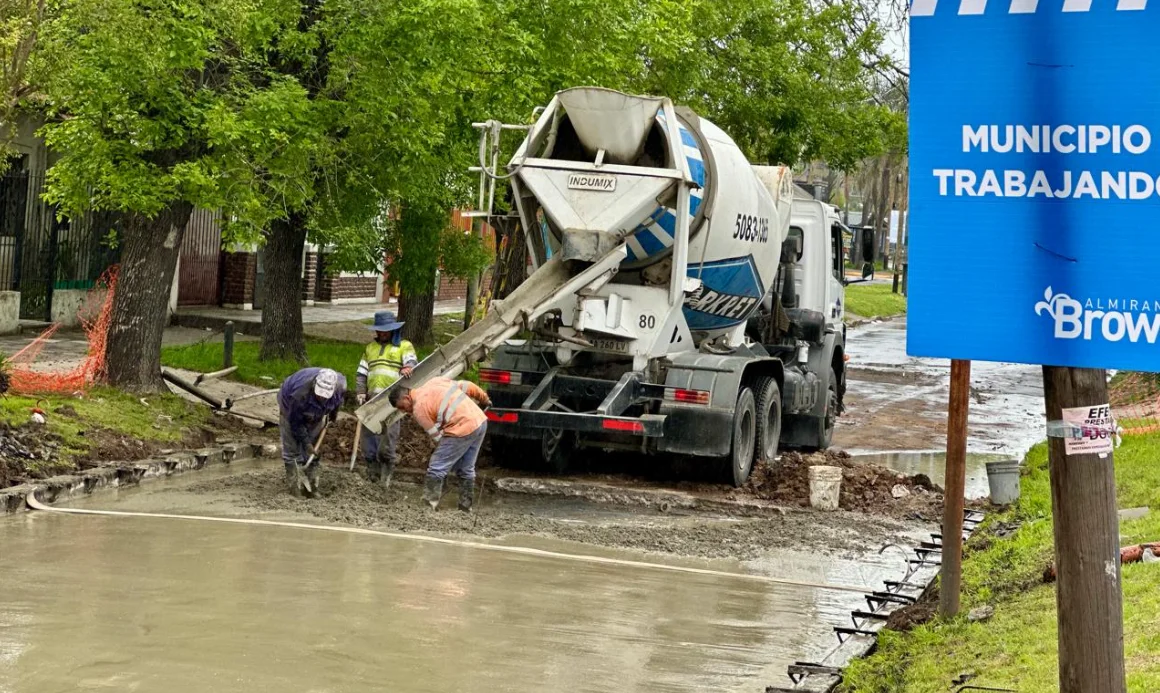 Almirante Brown obras