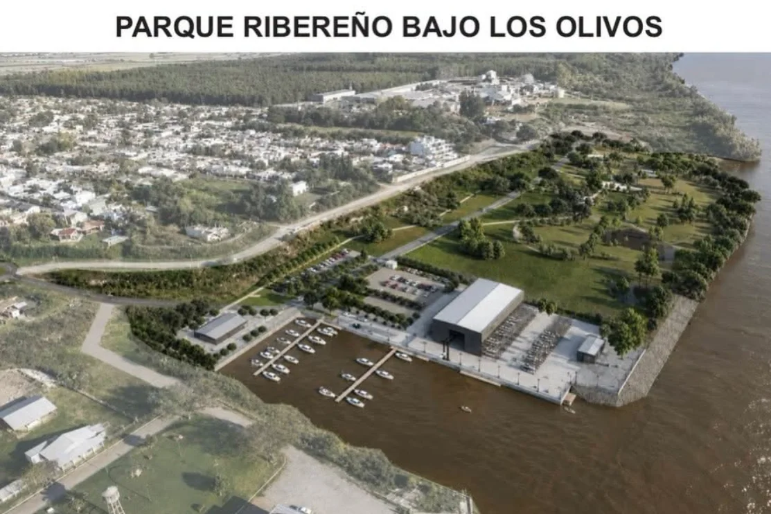 Poletti presentó un proyecto para transformar el sector costero de Los Olivos 2