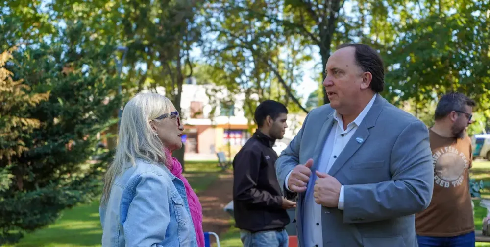 Javier Osuna, intendente de General Las Heras